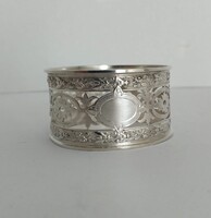 Ezüst szecessziós szalvéta gyűrű