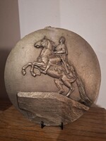 I.Péter II.Katalin Orosz Cár fali plakett