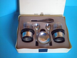 Retro camping kemping kávéskészlet