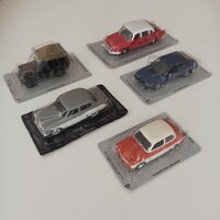 Deagostini kisautók, bliszterben. 1:43 modellautók. Trabant,..