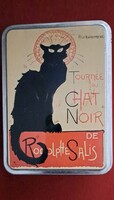 Chat Noir – fémdoboz (Le Chat Noir plakát