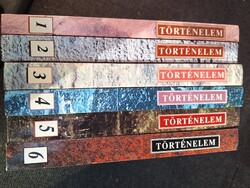 Herber Attila, Martos Ida, Moss László, Tisza László: Történelem 1-6.  55000.-Ft