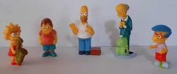Kinder Surprise kindertojás The Simpsons figurák (2007) 5 db együtt