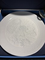 Herendi litofán,falitál,emlék plakett