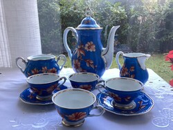 Dresden Schumann  Bavaria porcelán kávés készlet