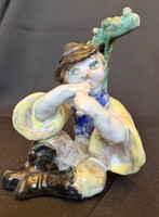 Luta Mara: art deco furulyázó kondáslegény!