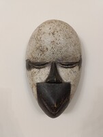 Antik afrikai Igbo népcsoport fa maszk Nigéria africká maska afrikanische Maske 407 5833