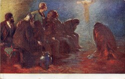 Képeslap:  Katz festmény.