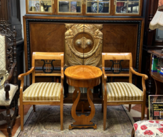 3 részes biedermeier szalon szett