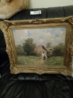 Barsi Béla  olajfestmény