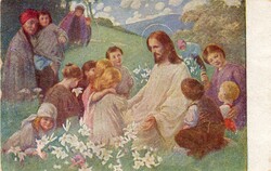 Képeslap:  Komáromi-Kacz festmény.