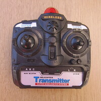 Helikopter távirányító, Transmitter - Super Wireless R/C System (3 csatornás)