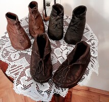 3 Pairs of galvanized shoes from the 30s for sale per pair, price is the price of 1 pair!