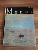 Monet, képzőművészeti album sok fotóval, 1976-os kiadás
