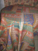 Csodaszép patchwork mintás virágos függöny pár