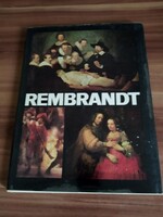 Rembrandt, képzőművészeti album sok fotóval, 1977-es kiadás