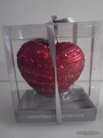 KARÁCSONYFADÍSZ  - FLITTERES - 9 x 8 x 5 cm - NÉMET