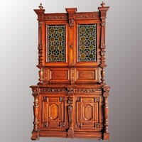 Neoreneszánsz tálaló szekrény