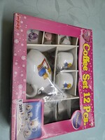 T3089 Gyerek macis porcelán kávésszett