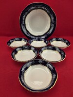 Zsolnay Pompadour II. kompótos készlet