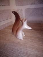 Porcelán mókus. Jelzett