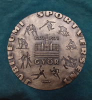 Renner Kálmán: JUBILEUMI SPORTVERSENY GYŐR