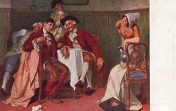 Képeslap:  Rottmann festmény.