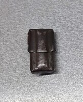 Zsebszentély. Páduai Szent Antal és Jézus. Antik vallási szobor.