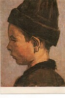 Képeslap:  Fényes Adolf festmény.