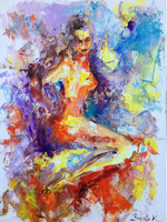 Látomás Art by Konrad Biro. 45x33  cm . Alacsony induló árral! Egy hét-egy esély!