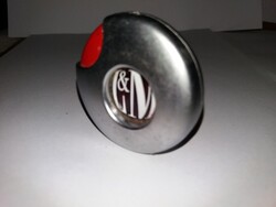 2000'S Retro L&M -  CIGARETTA PROMOCIÓS EZÜST ABLAKOS KÖR gázos öngyújtó  képek szerint