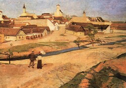Képeslap:  Fényes Adolf festmény.
