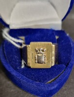 Férfi 18 karátos arany gyűrű