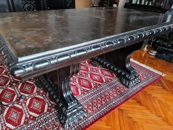 Antik 4 részes dolgozószoba bútor