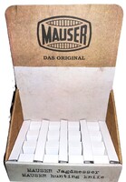 BOLTI TRANSZPARENS KÉSGYŰJTŐ PAPÍR DISPLAY ÁLLVÁNY- EREDETI MAUSER NÉMET KÉS BICSKA - képek szerint