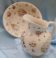 Gyönyörű Antik Zsolnay Mosdószett