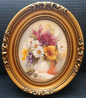 Sz. Varga Szidónia - Vegyes csokor   25x20 olajfestmény