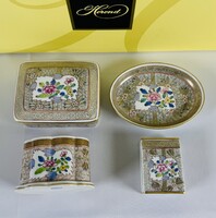 Herendi 'Cubash' Pattern Smoking Set