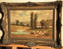 (K) Barsi Béla (20.sz.első fele) : Libapásztorlány