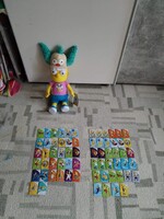 BART SIMPSON PLÜSS ÉS TESCO HŰTŐMÁGNES