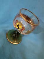 Szép régi lovas pohár