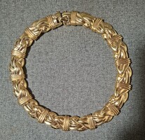 Gyönyörű! Gontie Paris,  francia női divat nyaklánc.  1970-80as évek.  45cm hosszú!