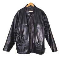 USA PETROL FÉRFI BŐRKABÁT