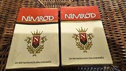 2 db bontatlan NIMRÓD vintage cigaretta (Bulgartabac – MONIMPEX import)