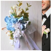 Blue wedding pin for new order
