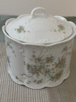 Rosenthal Classic Rose zöld indamintás nagy bonbonier