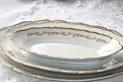 Czechoslovakia porcelán kínáló készlet eladó. 4 db-os