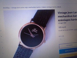 EXTRA LUXUS FFI MECHANIKUS KARÓRA, RADO STÍLUSBAN Jean Larive pontos preciz működés