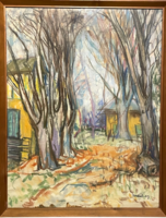 Gráber Margit (1895-1993) Utca részlet