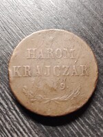 3 krajczár 1849
